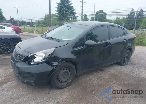 2014 Kia Rio Lx z USA, uszkodzony, nr VIN KNADM4A39E6402204